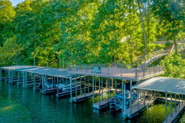 River Breeze dock from river Core Homes Soddy Daisy